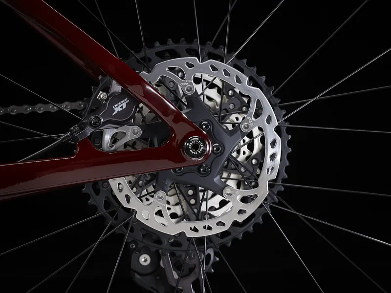 TREK Procaliber 9.8 XC Mountain Bike in Radioactive Red to Cobra Blood Fade-7